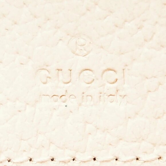 Gucci White Leather Ophidia Vintage Web Circle Backpack Bag - Picture 10 of 12